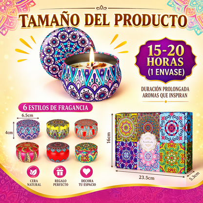 🕯️💗Velas Encanto Aromas que Enamoran💗🕯️