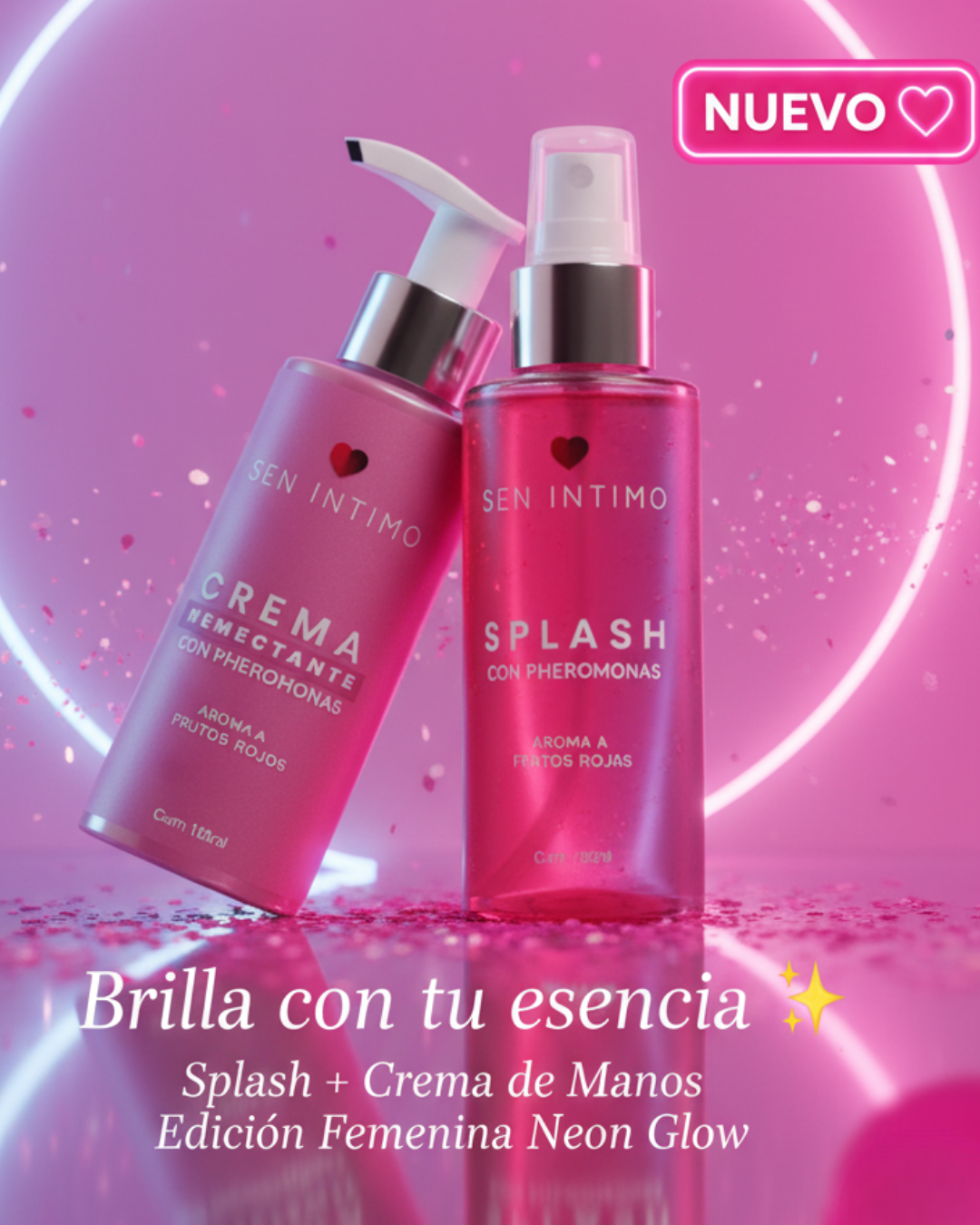 💯🥰COMBO SPLASH Y CREMA DE MANOS CON PHEROMONAS CONCENTRADAS 🩷💯