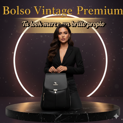 Bolso Vintage Premium De Cuero