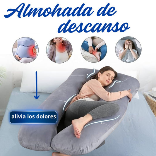 💤 Almohada Ergonómica en Forma de U PLUS CONFORT