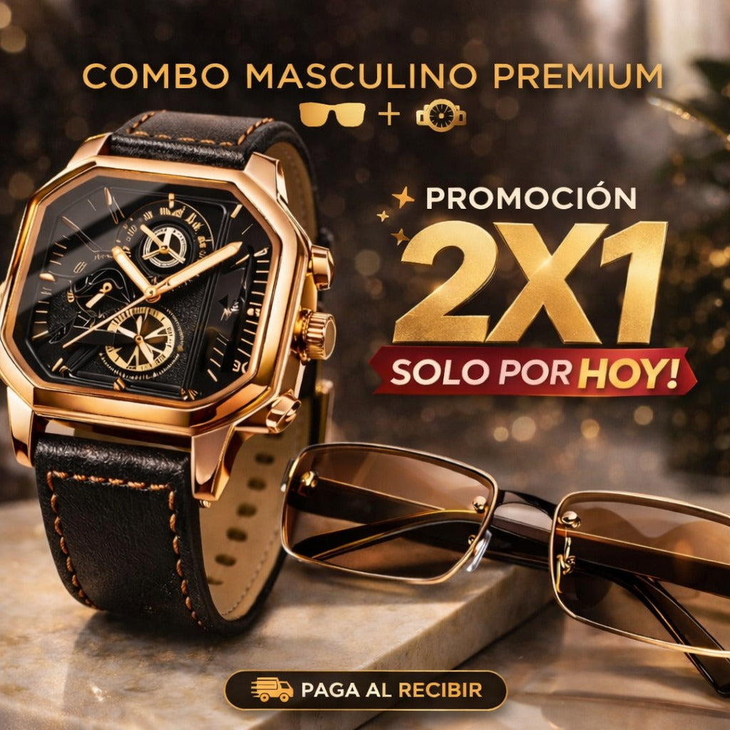 💎 🔥 COMBO 2X1 LUXURY – ESTILO MILLONARIO 💎