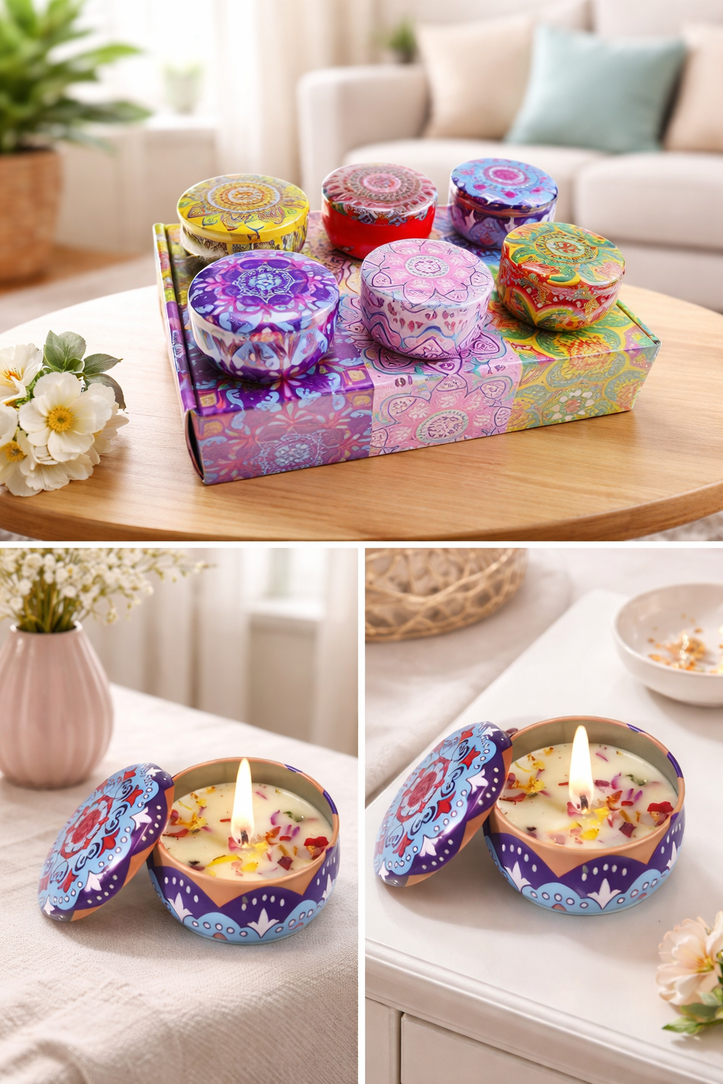 🕯️💗Velas Encanto Aromas que Enamoran💗🕯️